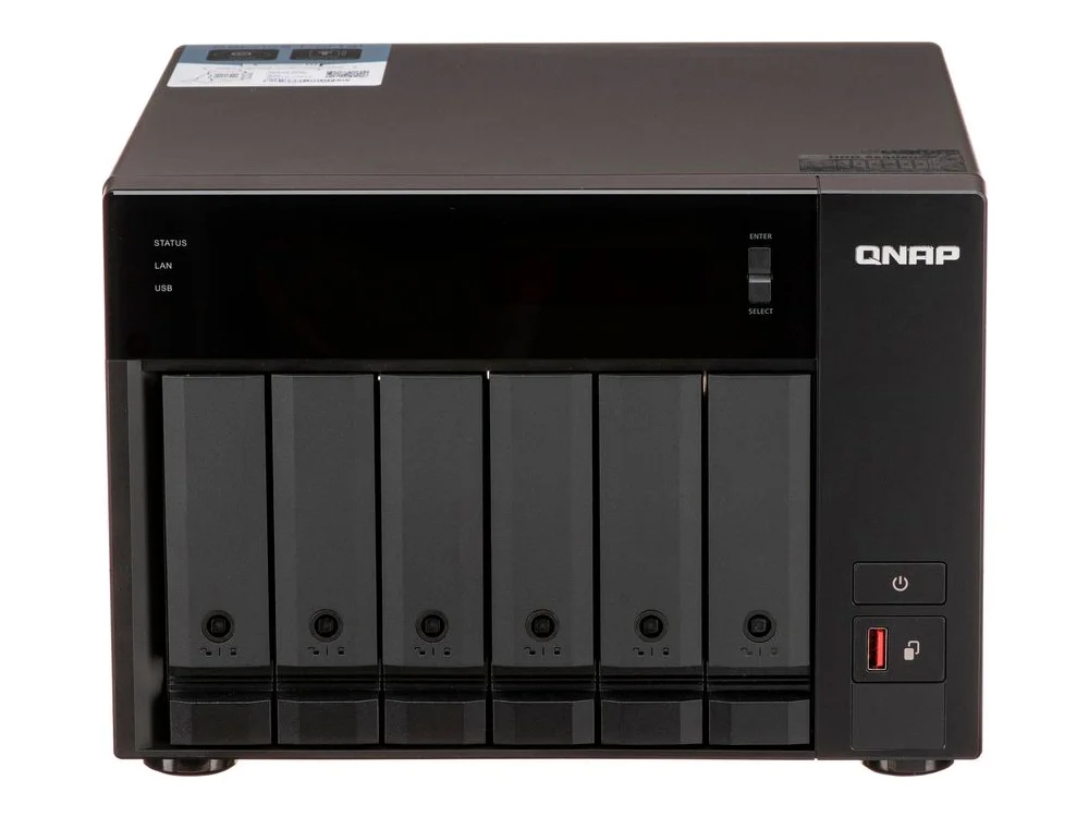 QNAP TVS-H674-I5-32G 6-Bay NAS with i5-12400 CPU and 32GB RAM