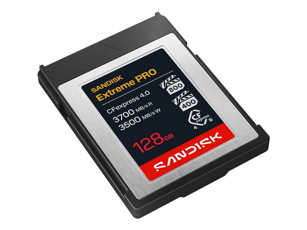 SanDisk 128GB Extreme PRO UHS-II SDXC Memory Card view 2