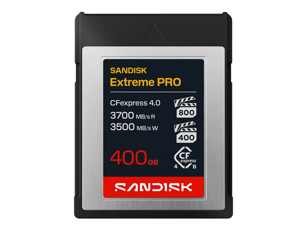 SanDisk 400GB Extreme PRO CFexpress 4.0 Type B Memory Card
