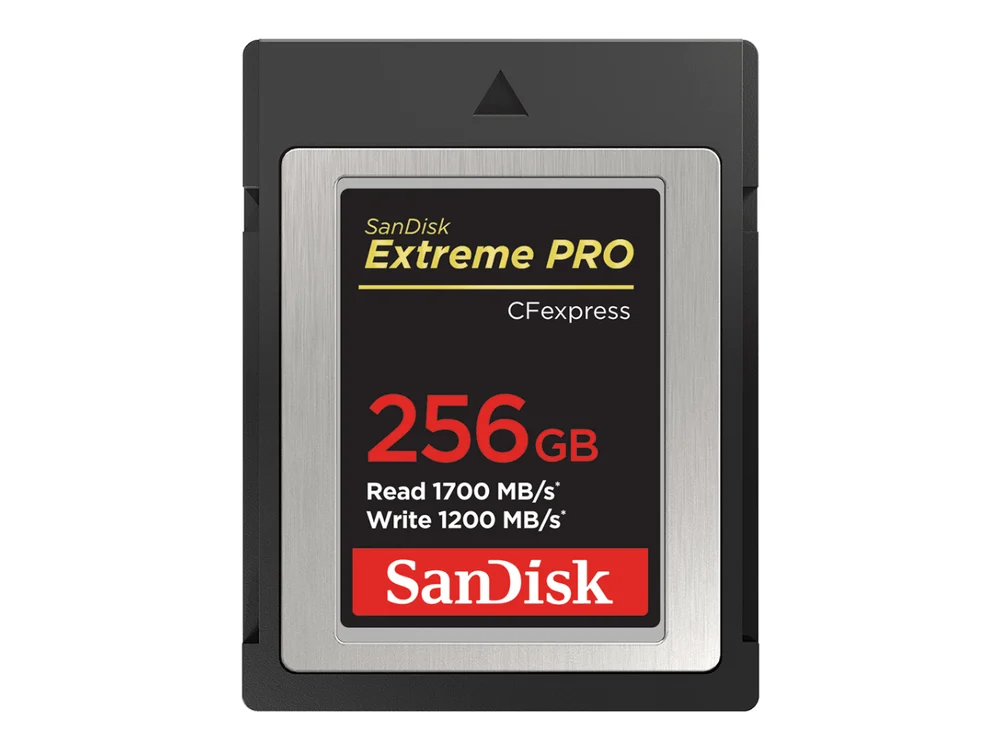 SanDisk Extreme Pro CFexpress Card Type B 256GB 1700MB/s r 1200MB/S W