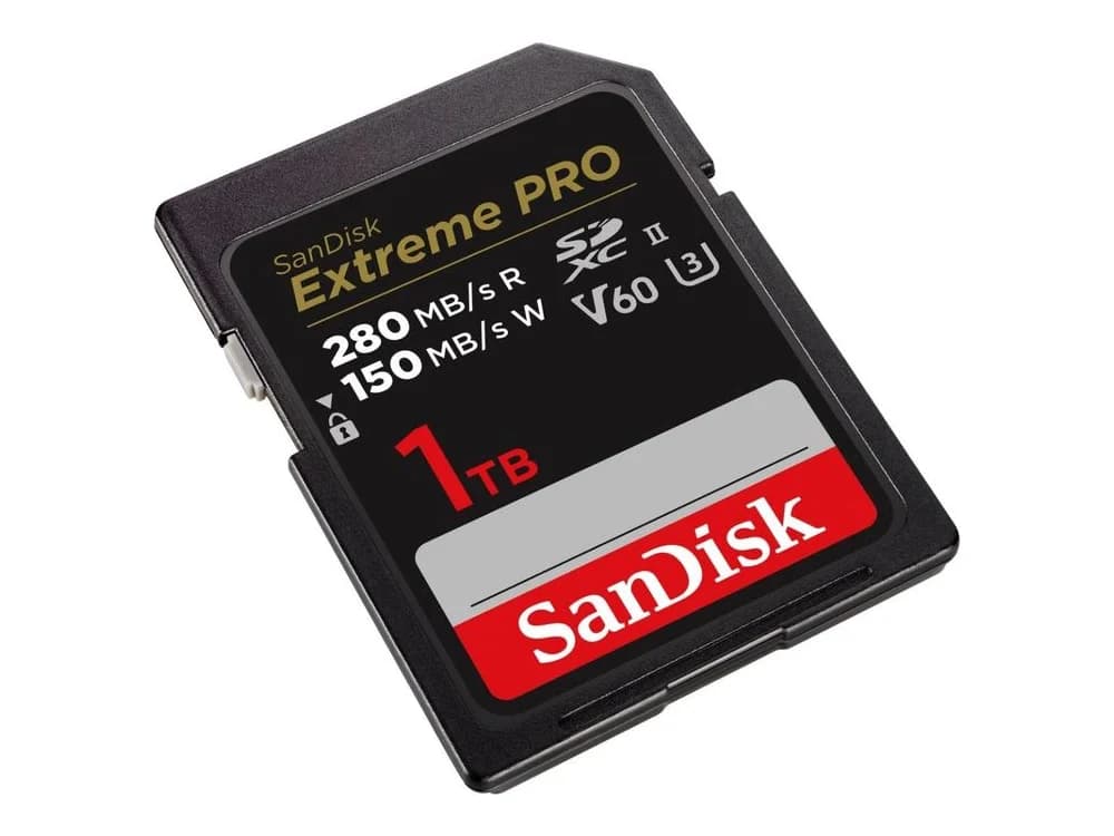 SanDisk Extreme Pro SDXC 1TB 280/100MB/s Memory Card view 2