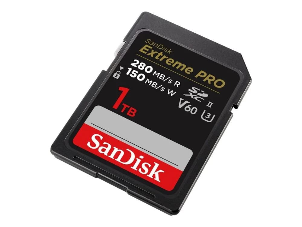 SanDisk Extreme Pro SDXC 1TB 280/100MB/s Memory Card view 3
