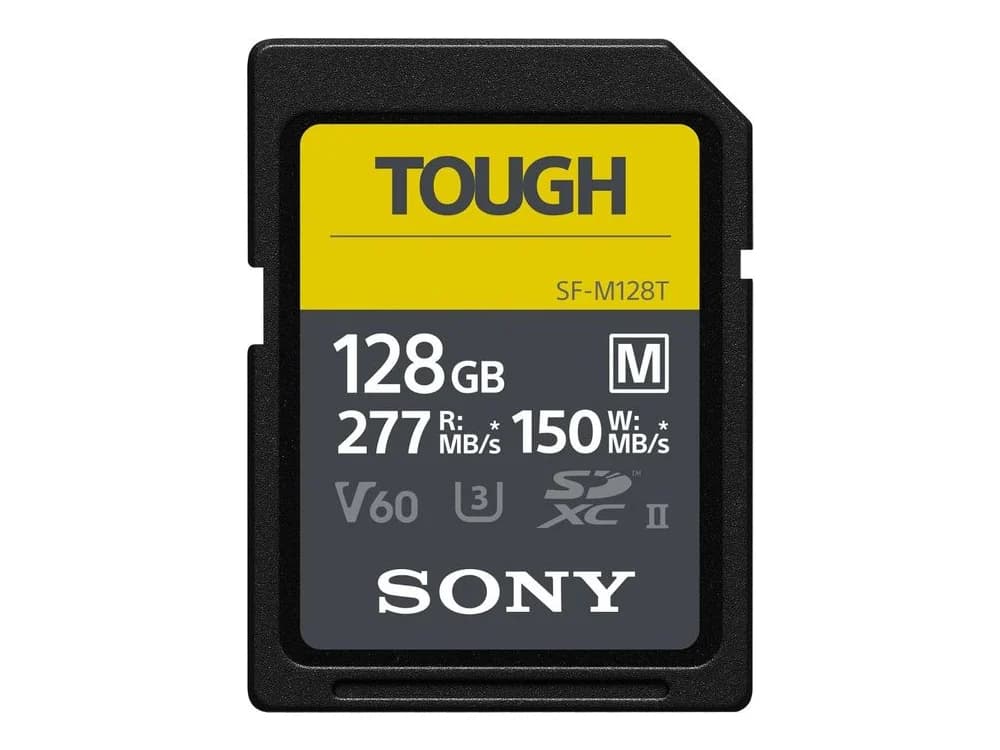 Sony 128GB SF-M Tough Series UHS-II SDXC Memory Card