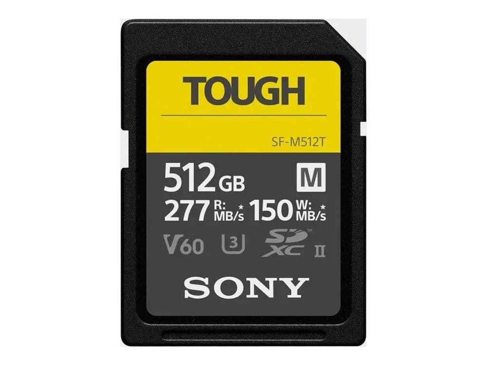 Sony 512GB SF-M Tough Series UHS-II SDXC Memory Card view 2