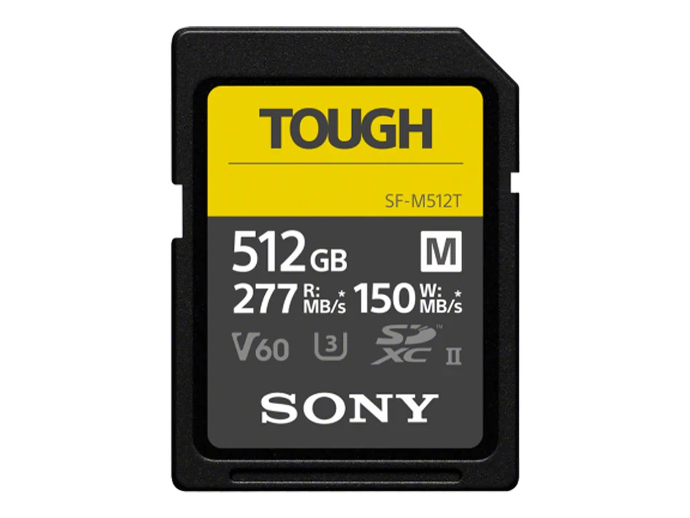 Sony 512GB SF-M Tough Series UHS-II SDXC Memory Card