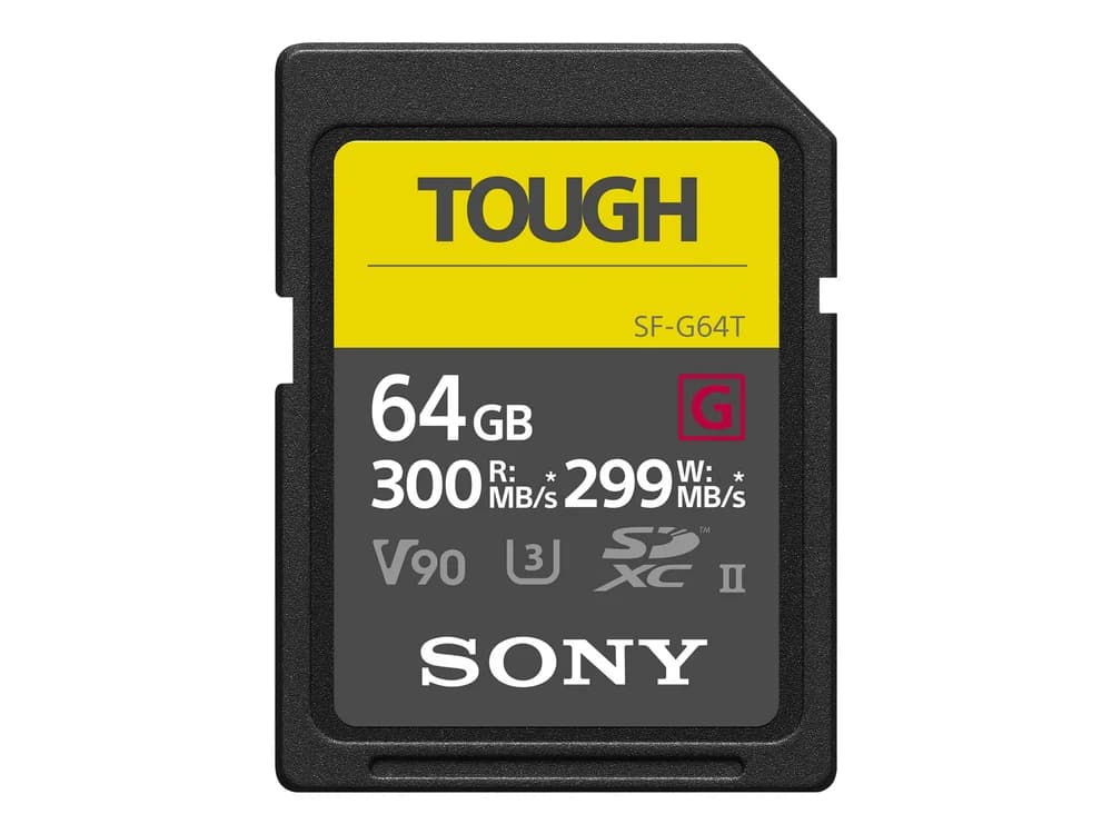 Sony 64GB SF-G Tough Series UHS-II SDXC Memory Card