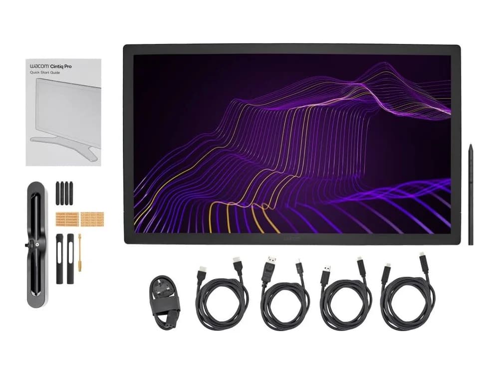Wacom Cintiq Pro 27 with Wacom Pro Pen 3 view 2