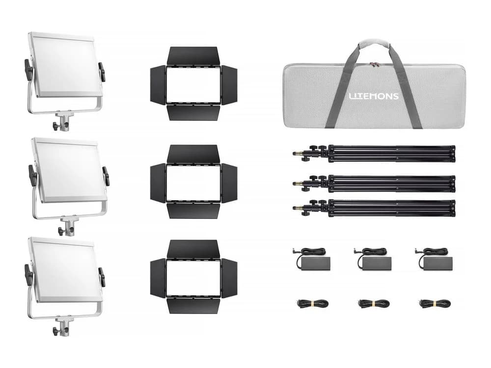 Godox Litemons LP1200R RGB LED Light Panel (3-Light Kit)