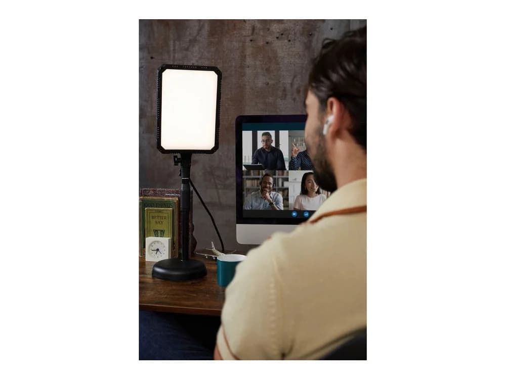 Nanlite Compac 24B Colour adjustable LED soft panel with Desktop Stand view 2