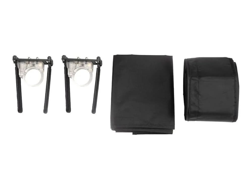 Nanlite Fabric Barndoors and Grid for PavoTube 15C view 2