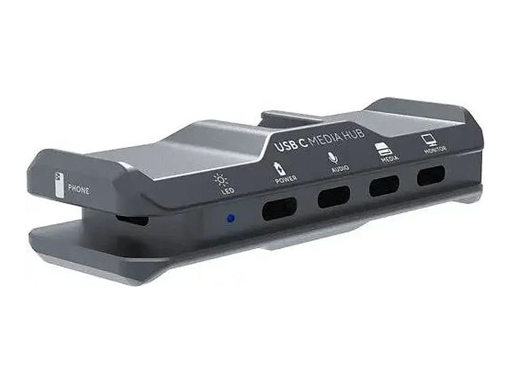 Kondor Blue USB-C Media Hub for iPhone 15 (Space Gray)