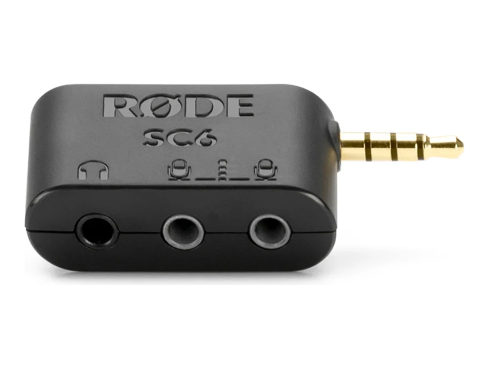 Rode SC6 Dual TRRS Input and Headphone Output for Smartphones view 2