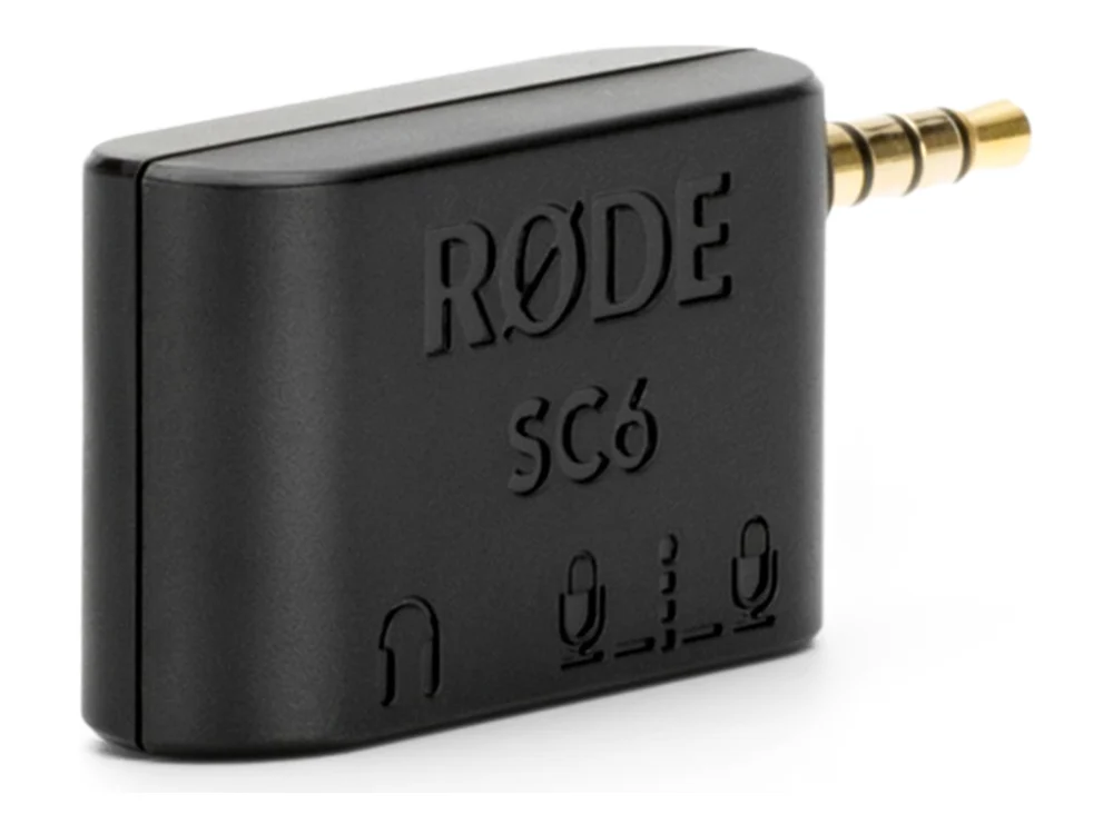 Rode SC6 Dual TRRS Input and Headphone Output for Smartphones view 3
