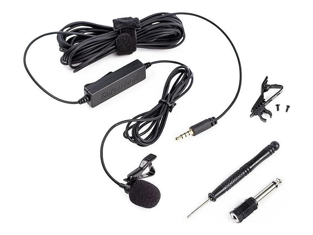Saramonic LavMicro Broadcast Quality Lavalier Omnidirectional Microphone