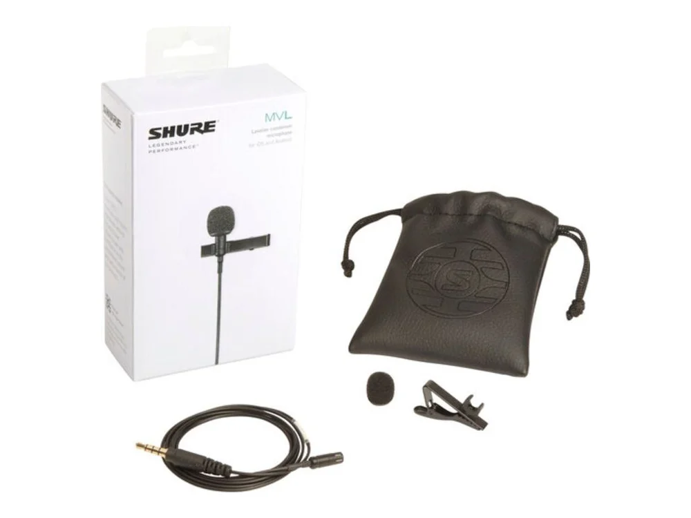 Shure MVL - Lavalier Microphone for Smartphone or Tablet view 2