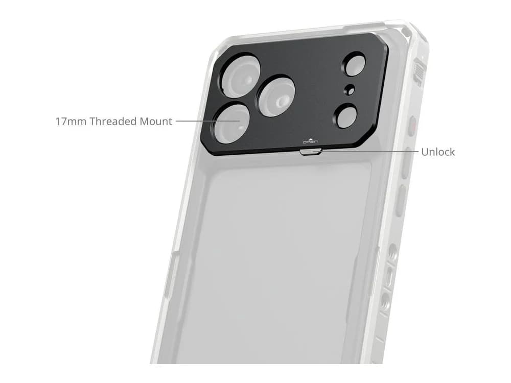 SmallRig 17mm Lens Backplate for iPhone 18 Pro Max 6912 view 3