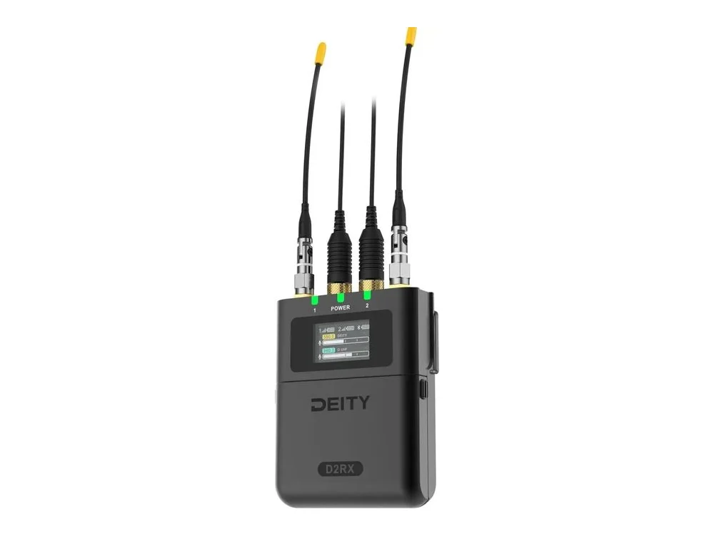 Deity Microphones Theos Digital 2-Person Camera-Mount Wireless Omni Lavalier Microphone System view 2