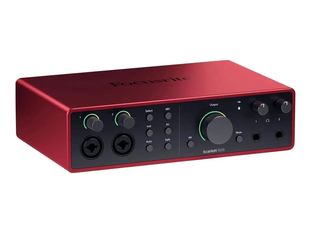 Focusrite Scarlett 16i16 USB-C Audio/MIDI Interface (4th Generation)