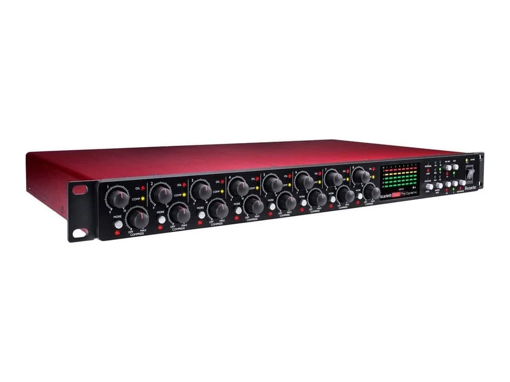 Focusrite Scarlett OctoPre Dynamic Eight Channel Preamp and Interface