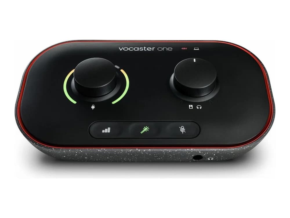 Focusrite Vocaster One Podcast Interface view 2