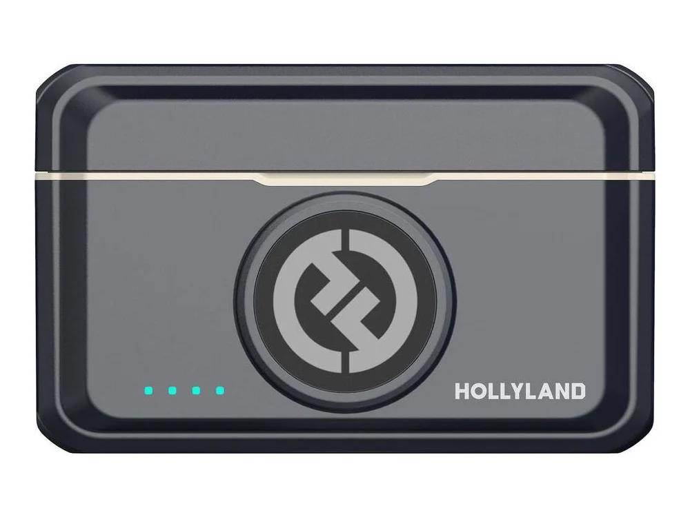 Hollyland Lark M2 DUO 2-Person Wireless Combo Microphone System (2.4 GHz, Shine Charcoal) view 2