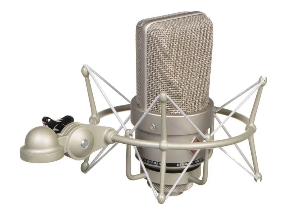 Neumann TLM 103 Large-Diaphragm Cardioid Condenser Microphone (Mono Set, Nickel)