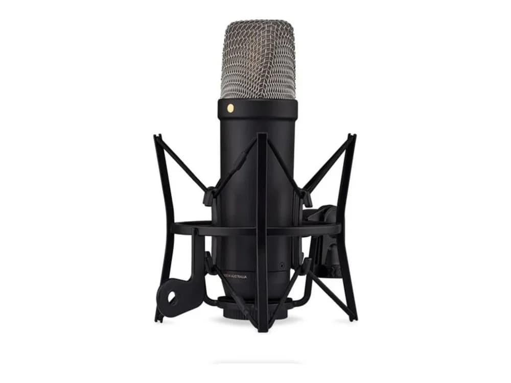 RODE NT1 5th Generation Large-Diaphragm Cardioid Condenser XLR/USB Microphone (Black) view 3