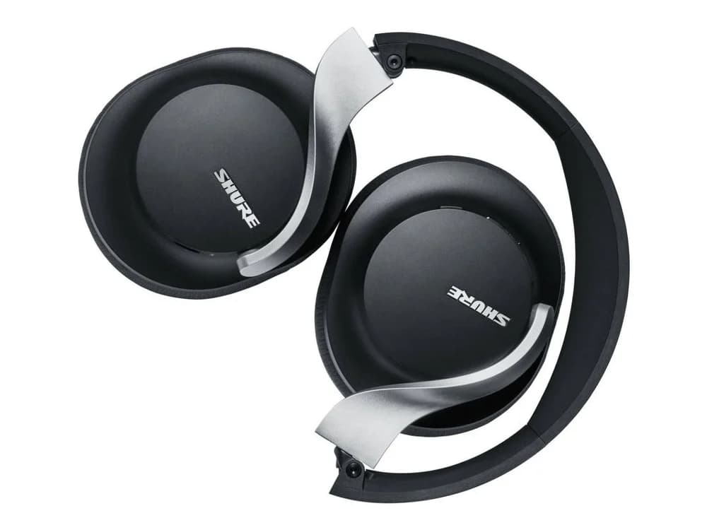 Shure AONIC 40 - Wireless Active Noise Cancelling Over-Ear Headphones - Black view 3