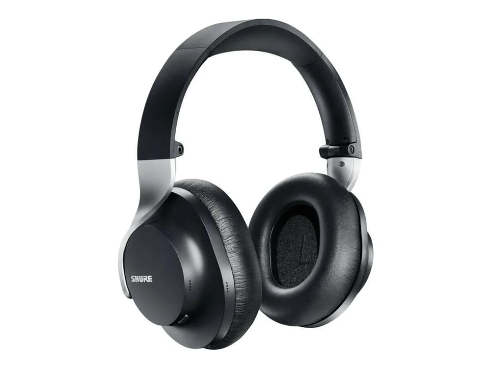 Shure AONIC 40 - Wireless Active Noise Cancelling Over-Ear Headphones - Black