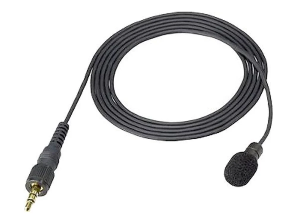 Sony ECM-V1BMP Omnidirectional Lavalier Microphone with Locking Sony 3.5mm Connector (Black)