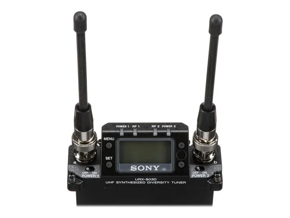 Sony URX-S03D UWP-D Dual-Channel Slot-In Wireless Receiver (638 to 694 MHz) view 3