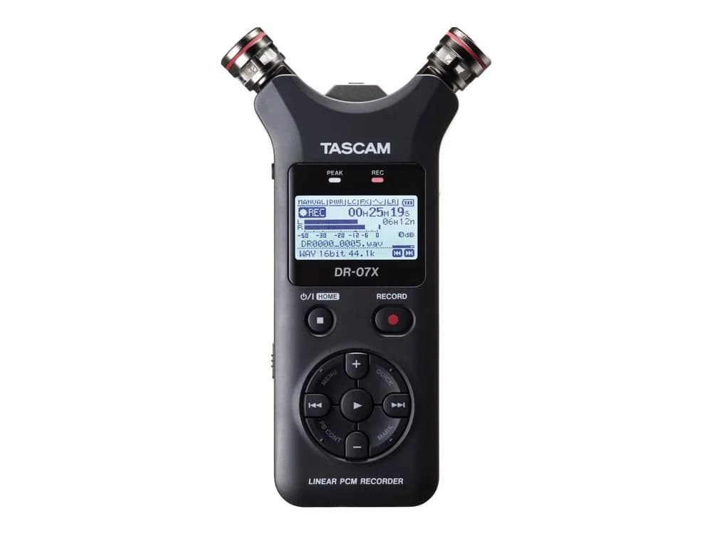 Tascam DR-07X Portable Handheld Recorder view 2