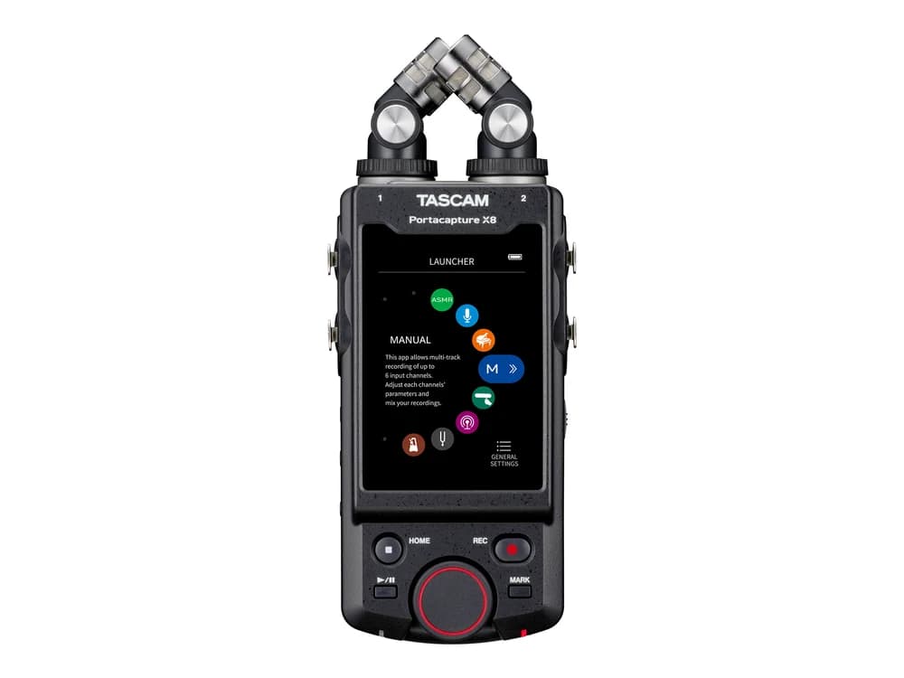 Tascam Portacapture X8 6-Input / 8-Track Handheld Adaptive Multitrack Recorder