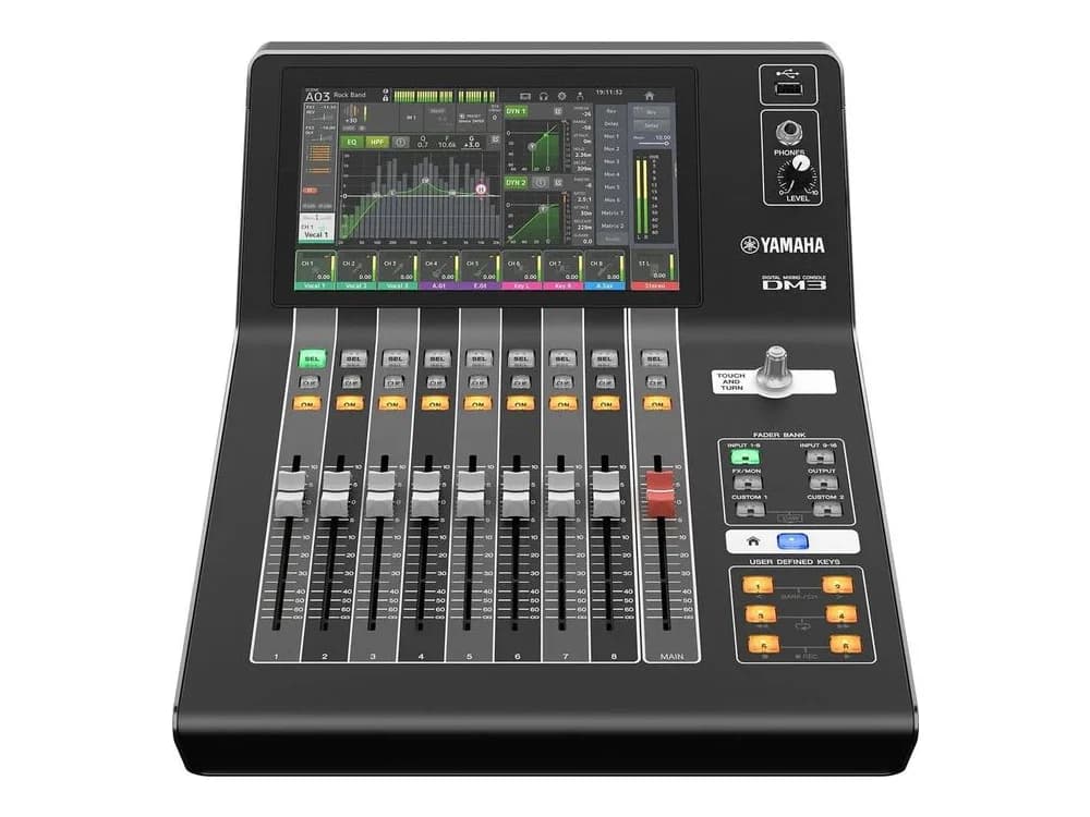 Yamaha DM3-D Digital Mixing Console with Dante view 2