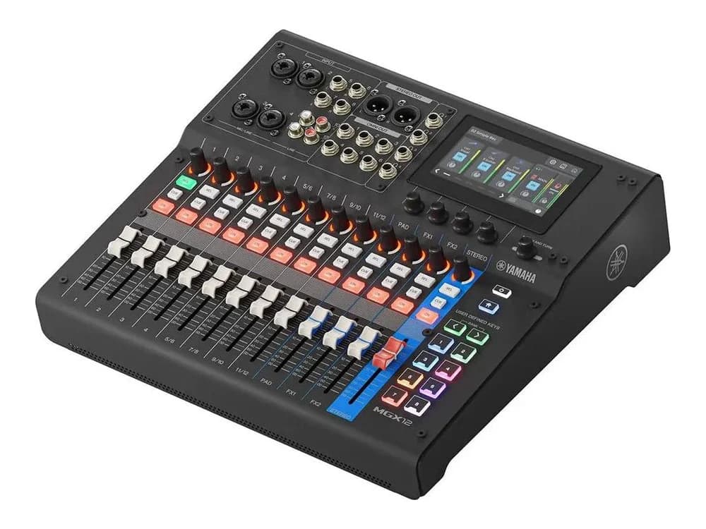 Yamaha MGX12 18-Channel Digital Mixing Console with Audio Interface (Black) view 2