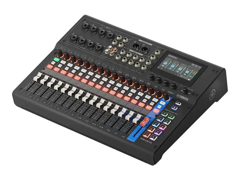 Yamaha MGX16 22-Channel Digital Mixing Console with Audio Interface (Black) view 2