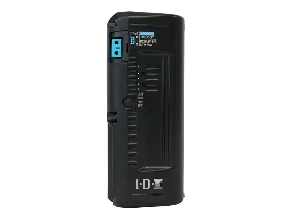 IDX 145Wh Li-ion V-Mount Battery with 2 x D-Taps & 1 x USB-C view 2