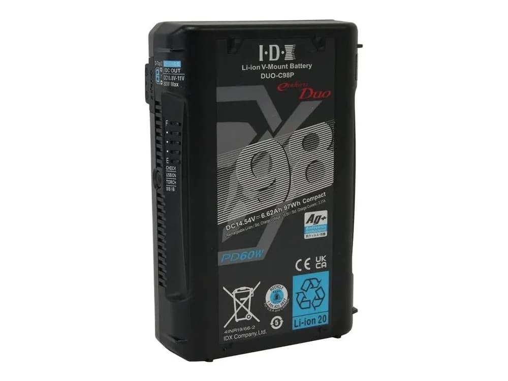 IDX DUO-C98P 97Wh High-Load Li-Ion V-Mount Battery