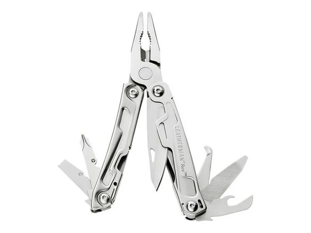 Leatherman REV Lightweight Multi-Tool 168gm 420HC S/S Blade w/Clip - Silver - Peg