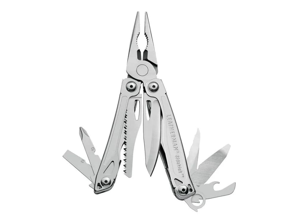Leatherman Sidekick Lightweight Multi-Tool 198gm 420HC S/S Blades w/Nylon Sheath - Silver - Box