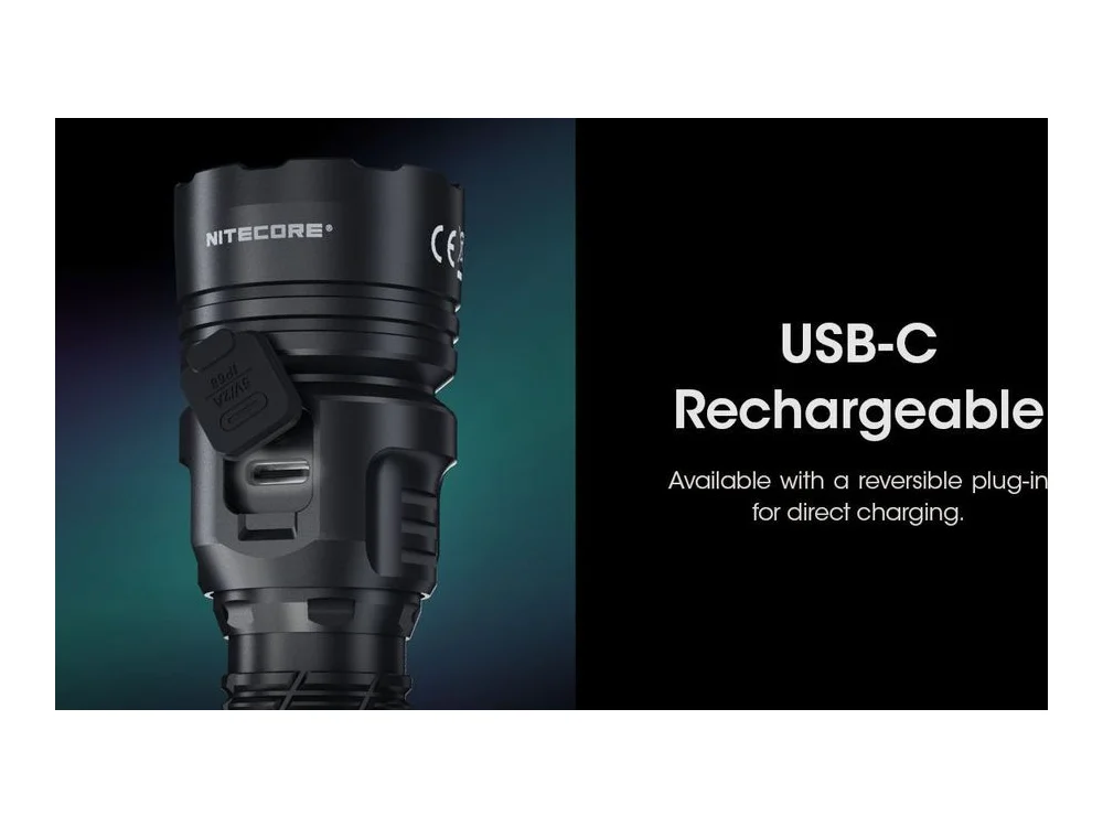 Nitecore MH25 Pro 3300 Lumen Long Throw Rechargeable Hunting Light Kit view 3