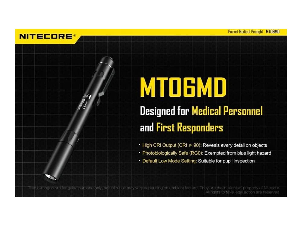 Nitecore MT06MD 180 Lumens view 3