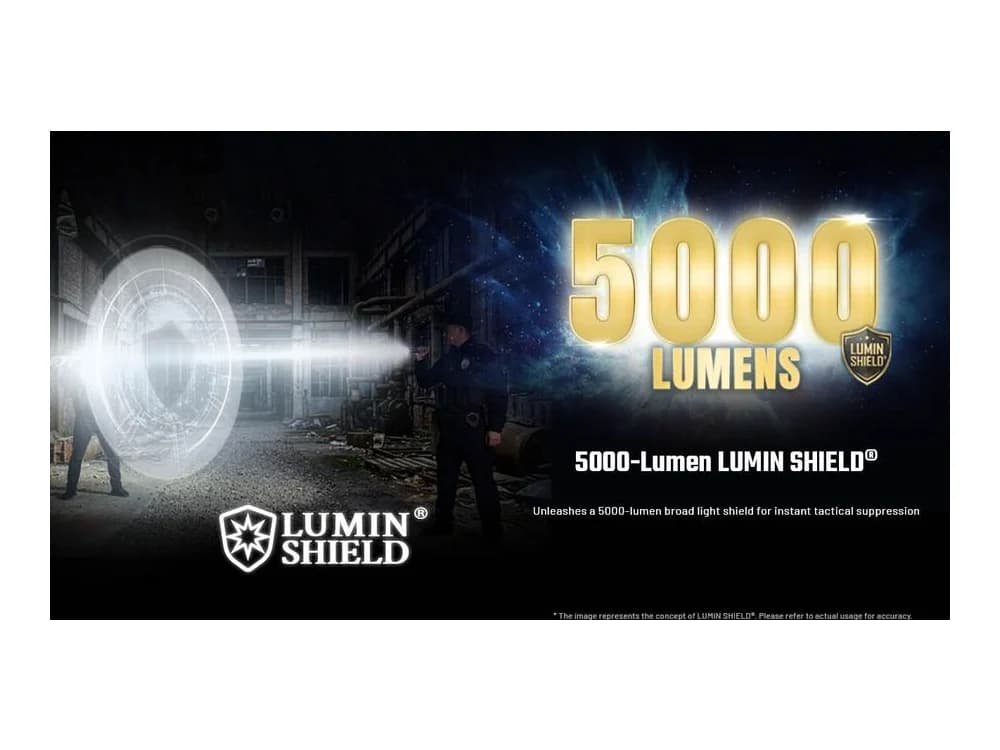 Nitecore P27iX 5000 Lumen Customizable Tactical Flashlight with Multi-Beam Modes view 3