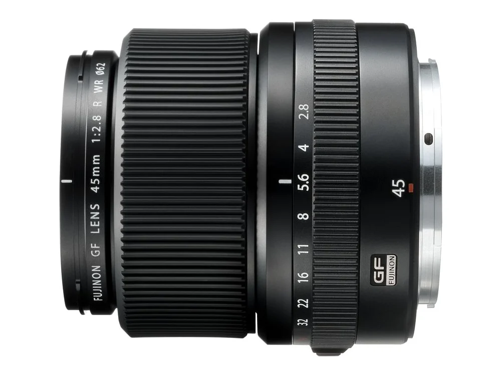 Fujifilm GF 45mm f/2.8 R WR Lens view 3
