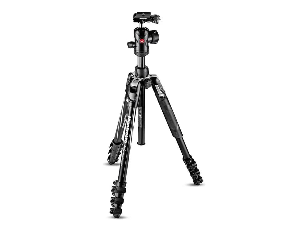 Manfrotto Befree Advanced Travel Aluminum Tripod with Ball Head (Twist Locks, Red)