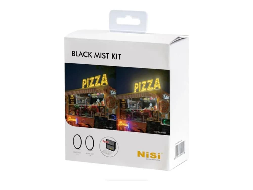 NiSi 82mm Black Mist 1/4 and 1/8 Filter Kit with Case