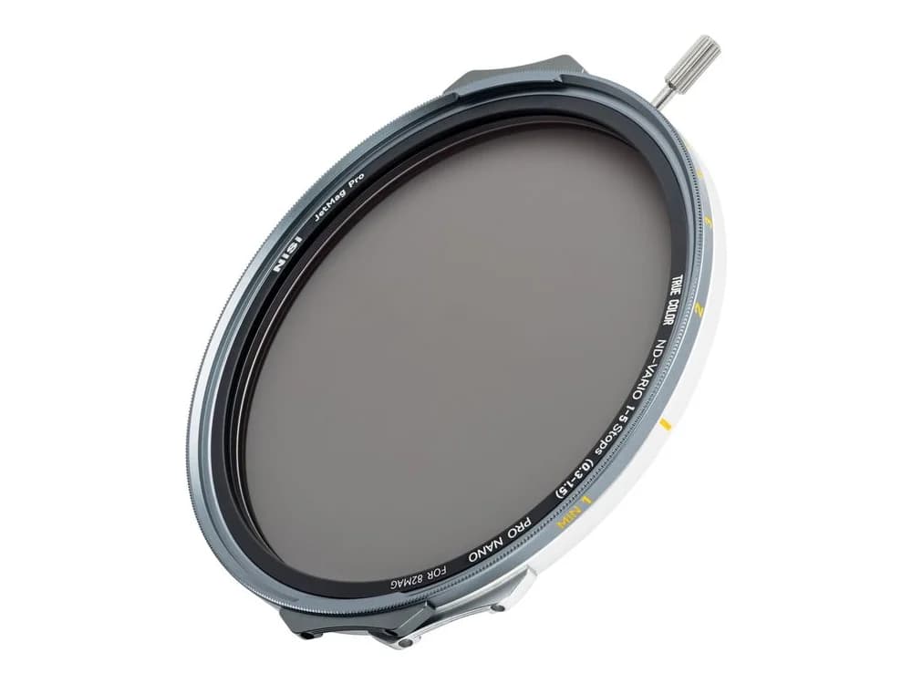 NiSi JetMag Pro 1-5 Stops True Color Variable ND 82MAG Magnetic Filter (JetMag Adaptor Required)