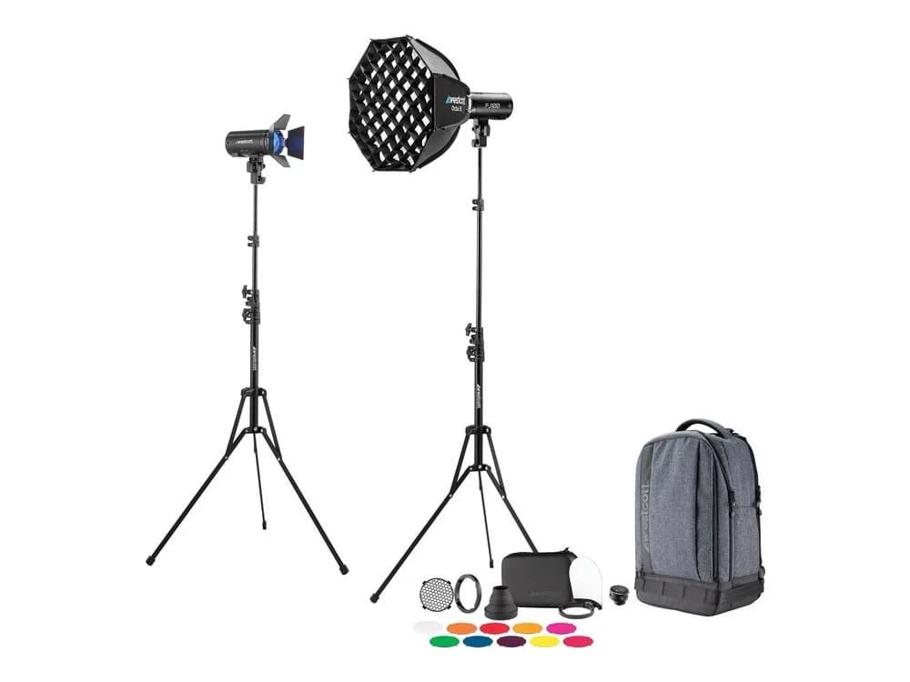 Westcott FJ100 Strobe 2-Light Backpack Kit with FJ-T1 M Multi-Brand Wireless Trigger
