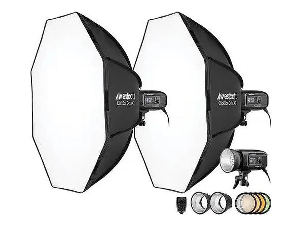 Westcott FJ400-SE 2-Light Studio Strobe Kit with FJ-X3 S Wireless Trigger for Sony Cameras (110V)