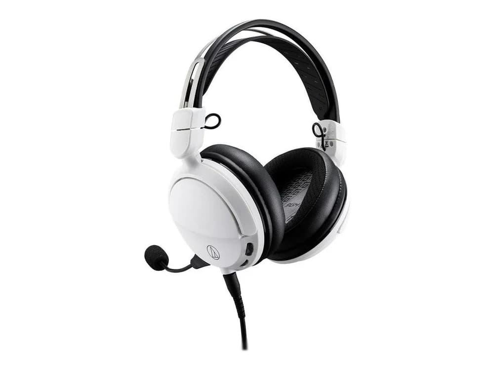 Audio-Technica ATH-GL3 Closed Back High Fidelity Gaming Headset (White) view 3